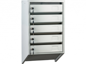 МНОГОКВАРТИРНЫЕ ПОЧТОВЫЕ ЯЩИКИ ПРАКТИК PB-5C KL