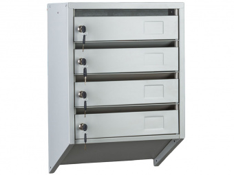 МНОГОКВАРТИРНЫЕ ПОЧТОВЫЕ ЯЩИКИ ПРАКТИК PB-4C KL