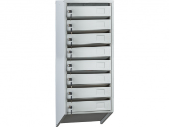 МНОГОКВАРТИРНЫЕ ПОЧТОВЫЕ ЯЩИКИ ПРАКТИК PB-8C KL